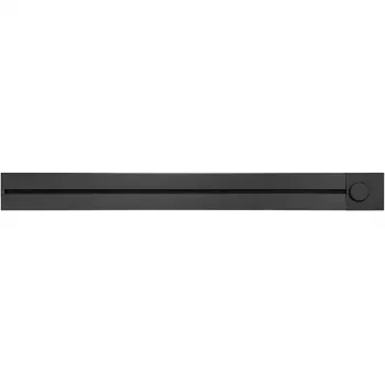 SYNERGY21 MODULRAIL zásuvkový blok 800mm s vypínačom čierna (S21-MR006)