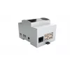 ALLNET DIN-lištové montážne puzdro pre Raspberry Pi 4 Model B s priehľadným okienkom, sivé 25.0410000.RP4