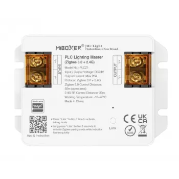 Miboxer PLCZ1 Zigbee 3.0 + 2.4G MiLight/Miboxer svetelný master kontrolér