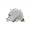 SYNERGY21 držiak keystone modulov DIN-lišta Slim ABS pre 1xTP modul Slim Line (S215416V2)