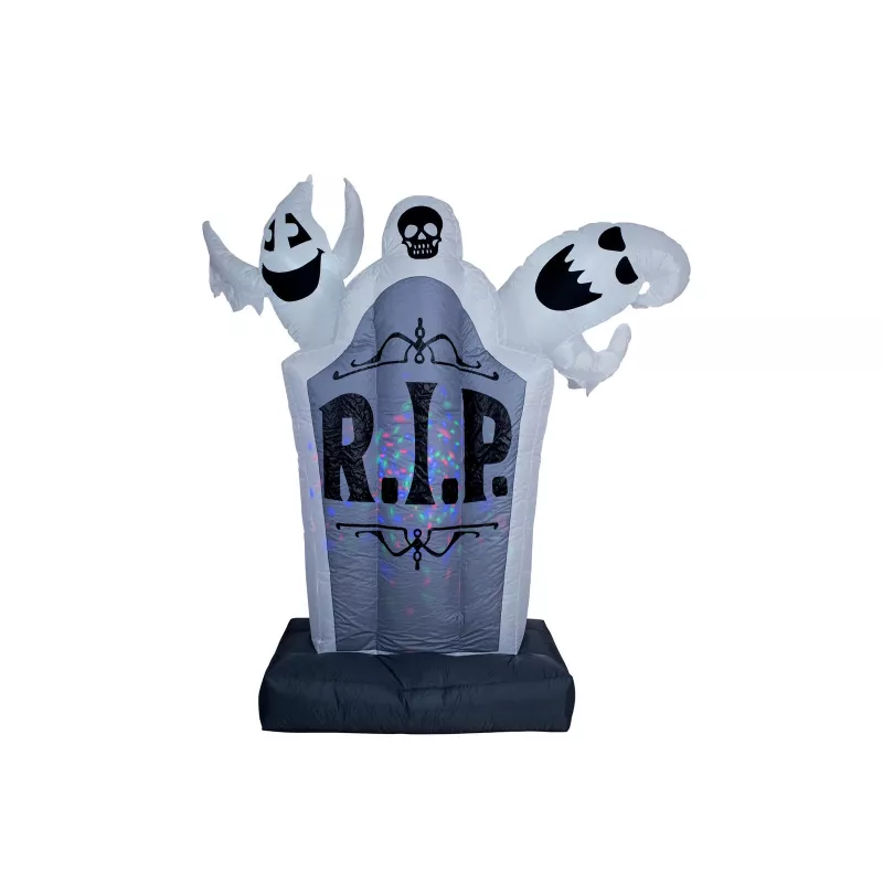 EUROPALMS Halloween nafukovacia dekorácia náhrobok, 183cm 83316156