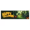 EUROPALMS Halloween banner, strašidelný les, 300x90cm 80164205