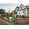 EUROPALMS Halloween banner, strašidelný les, 300x90cm 80164205