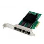 ALLNET PCIe 1G x4 Quad-Port serverový adaptér - medený RJ45 - Intel I350 (ALL0136v2-4-GB-TX/I350T4)