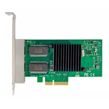 ALLNET PCIe 1G x4 Quad-Port serverový adaptér - medený RJ45 - Intel I350 (ALL0136v2-4-GB-TX/I350T4)