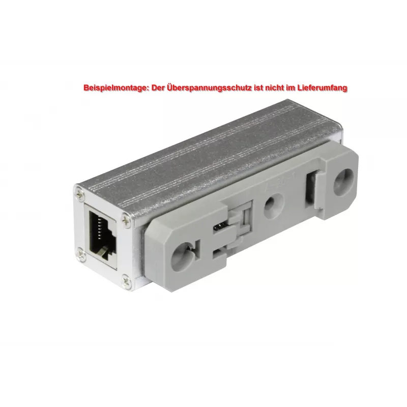 ALLNET Cat.6 Ethernet prepäťová ochrana s DIN lištovou svorkou pre ALL95100 (ALL95100-DinRail-Clamp)