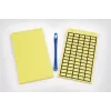 HellermannTyton 598-92427 odlepovacie žlté vinylové termotransferové etikety, 44 x 10 mm, 440 etikiet