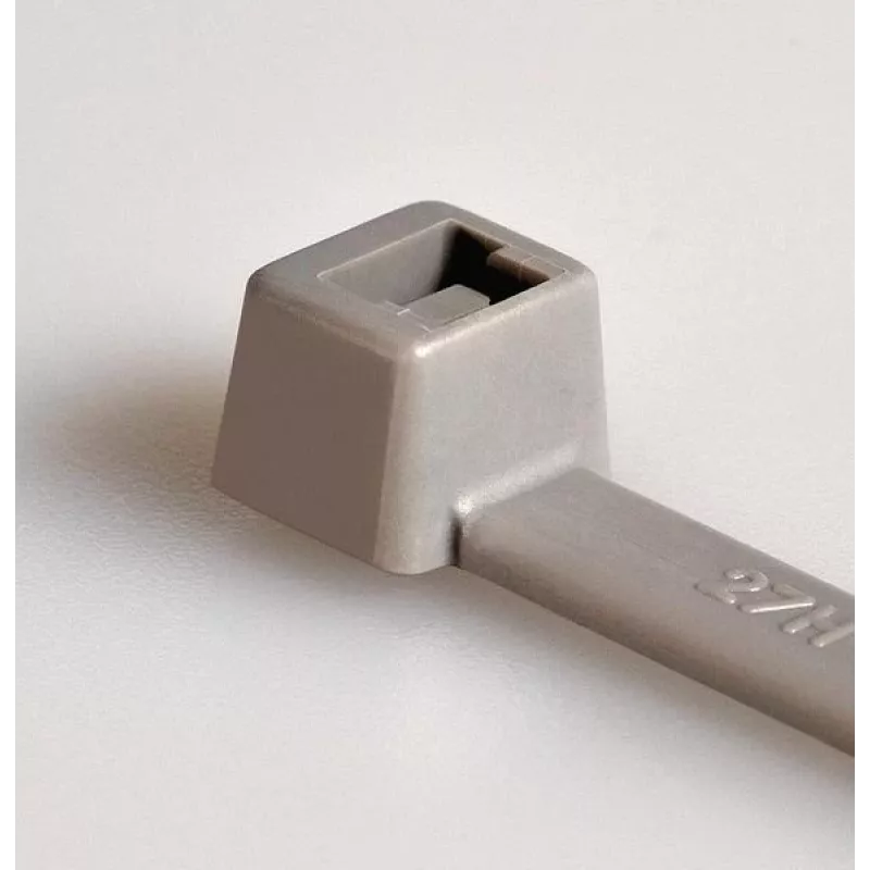HellermannTyton T80R káblová viazacia páska, polyamid 6.6, sivá, 360 mm x 4.6 mm, 100 kusov (116-08018)