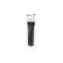 HellermannTyton SOFTFIX® opakovane použiteľná káblová viazacia páska 260 mm x 11 mm, čierna, balenie 8 ks 115-11270