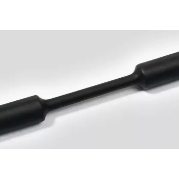 HellermannTyton HelaShrink 319 teplom zmrštiteľná bužírka 2:1, 1,2 mm dodací priemer, čierna, 1 m dĺžka, 10 ks (319-01200)