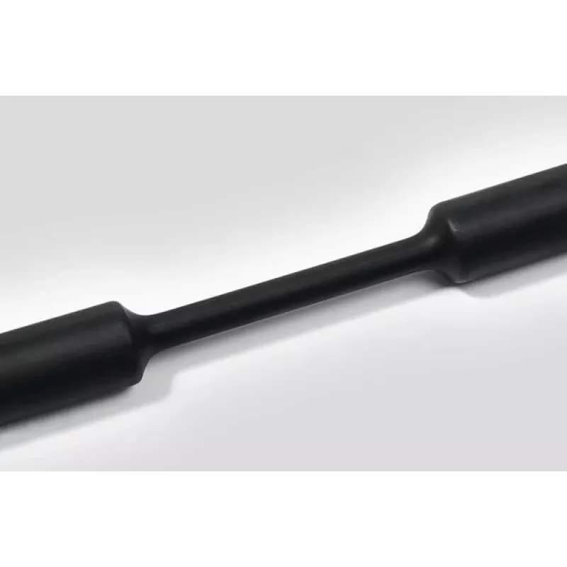 HellermannTyton HelaShrink 319 teplom zmrštiteľná bužírka 2:1, 1,2 mm dodací priemer, čierna, 1 m dĺžka, 10 ks (319-01200)