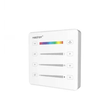 Miboxer Pixel LED Smart Panel Controller RGB/RGBW/RGB+CCT (B6, biela)