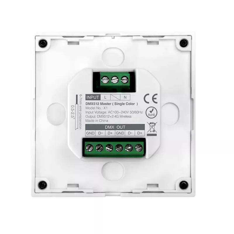 Synergy 21 LED DMX 1 v 1 Smart Panel diaľkový ovládač MiLight/MiBoxer X1
