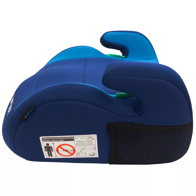 Petex Max 302 detská autosedačka podsedák modrá ECE R129 i-Size 125-150 cm 19-36 kg