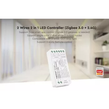 SYNERGY21 Synergy 21 Controller CCT 2-drôtový Zigbee*Milight/Miboxer* (LC2-ZR)