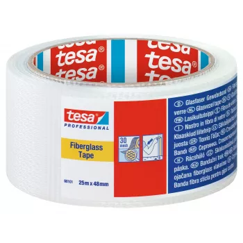 tesa 60101 Professional tkaninová páska biela 25 m x 48 mm 60101-00000-00