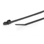 HellermannTyton T30RSF-PA66HS-BK (500) viazacie pásky 158 mm x 3,6 mm čierne balenie 500 ks 126-00329