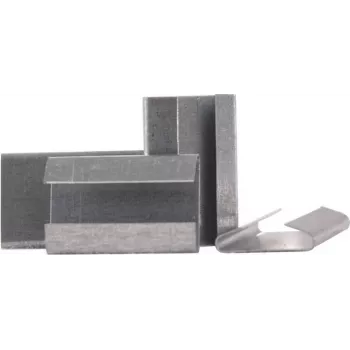 Banholzer & Wenz oceľové páskové spony C-forma 16x27mm balenie 1000 ks (17331)
