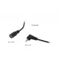ALLNET DC predlžovací napájací kábel 4,0mm x 1,7mm konektor samec na konektor samica 1,5m čierny ALL-Adapt-Ext4.00-1500