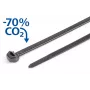 HellermannTyton S50ROS-PP-BK káblový viazač 200 mm x 4,9 mm čierny PP chemicky odolný (balenie 1000 ks) 118-00270