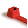 HellermannTyton T80L-N66-RD-C1 Štandardná káblová páskа, vnútorné ozubenie, 390 mm x 4,6 mm, červená, 100 ks 116-05412
