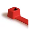 HellermannTyton T80L-N66-RD-C1 Štandardná káblová páskа, vnútorné ozubenie, 390 mm x 4,6 mm, červená, 100 ks 116-05412