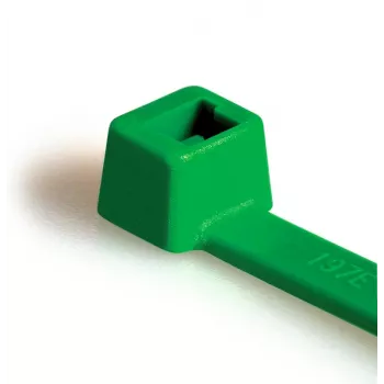 HellermannTyton T80L-N66-GN-C1 Štandardná káblová páskа, 390 x 4,6 mm, zelená, 100 ks 116-05415