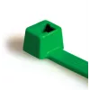HellermannTyton T80L-N66-GN-C1 Štandardná káblová páskа, 390 x 4,6 mm, zelená, 100 ks 116-05415