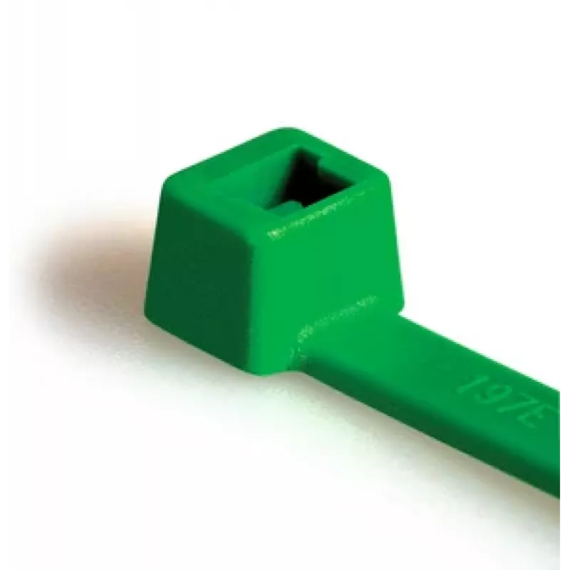 HellermannTyton T80L-N66-GN-C1 Štandardná káblová páskа, 390 x 4,6 mm, zelená, 100 ks 116-05415