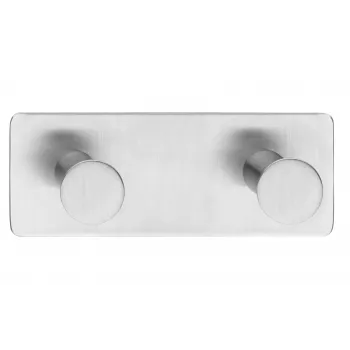 Tesa Powerbutton Classic Dvojitý háčik 12kg chróm 59333-00000-01
