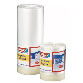 tesa Easy Cover® zakrývacia fólia s integrovanou lepiacou páskou 33 m x 1100 mm 04368-00008-01