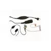 MIDLAND Albrecht AE 31-PT07 In-ear mono headset s mikrofónom na ramienku a PTT, káblový, 2-pin pripojenie, čierny 41990