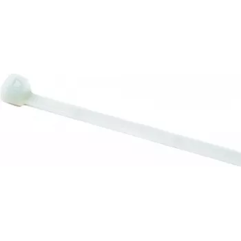 HellermannTyton T-séria 100mm x 2,5mm prírodná PA66 káblová páska (balenie 100 ks) 0427324
