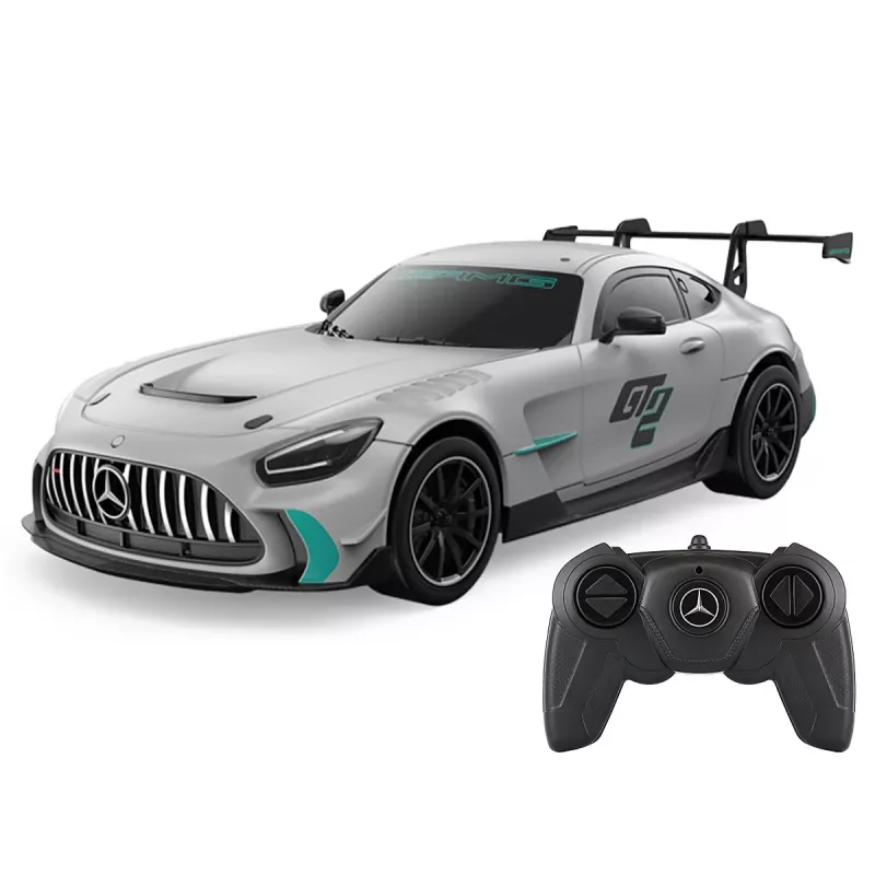 JAMARA Mercedes-Benz AMG GT2 1:24 2,4 GHz RC auto sivé 402240