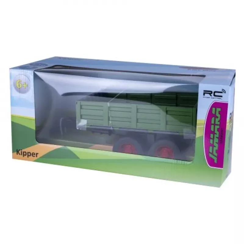 Sklápač Jamara tmavozelený pre RC traktor 1:16 (423284)