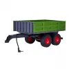 Sklápač Jamara tmavozelený pre RC traktor 1:16 (423284)