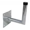 WEIß WHS250048FZ nástenný držiak oceľový 250 mm biely (39017)