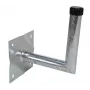 WEIß WHS250048FZ nástenný držiak oceľový 250 mm biely (39017)