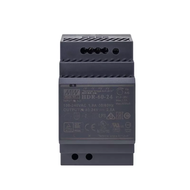 ABUS TVHS20300 24V DC napájací zdroj na DIN lištu