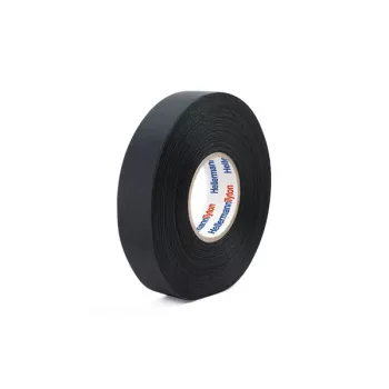 HellermannTyton 712-10003 PVC elektroizolačná páska, čierna, 19 mm x 20 m, kaučukové lepidlo, hrúbka 0,15 mm