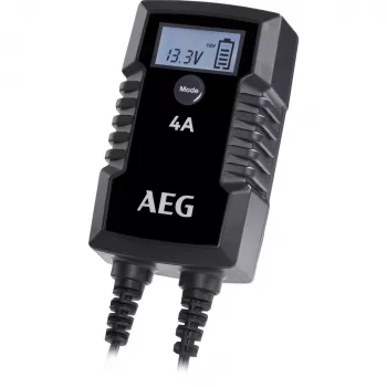 AEG LD4 10616 automatická nabíjačka autobatérií 6V/12V 2A/4A pre olovené, GEL, AGM, MF, Ca/Ca