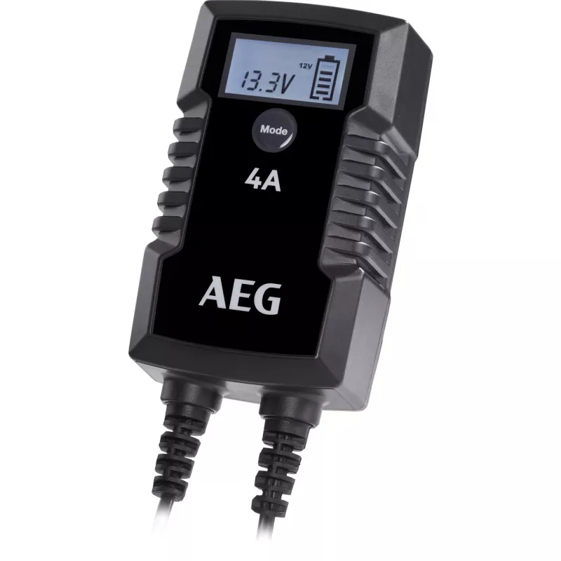 AEG LD4 10616 automatická nabíjačka autobatérií 6V/12V 2A/4A pre olovené, GEL, AGM, MF, Ca/Ca