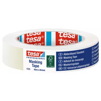 Tesa STANDARD 04325-00001-01 profesionálna maskovacia páska, béžová, 50 m x 25 mm, 1 rolka