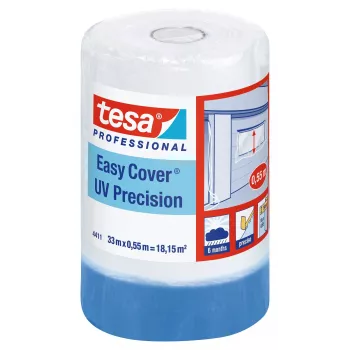 tesa Easy Cover krycia fólia s lepiacou páskou 33 m x 550 mm (04411-00002-00)