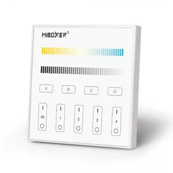 Miboxer LED Smart DALI dotykový panel pre farebnú teplotu DT8 (DP2S)