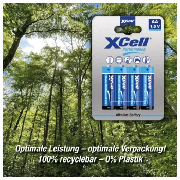 XCell Mignon AA alkalicko-mangánová batéria LR6 1,5V 136150
