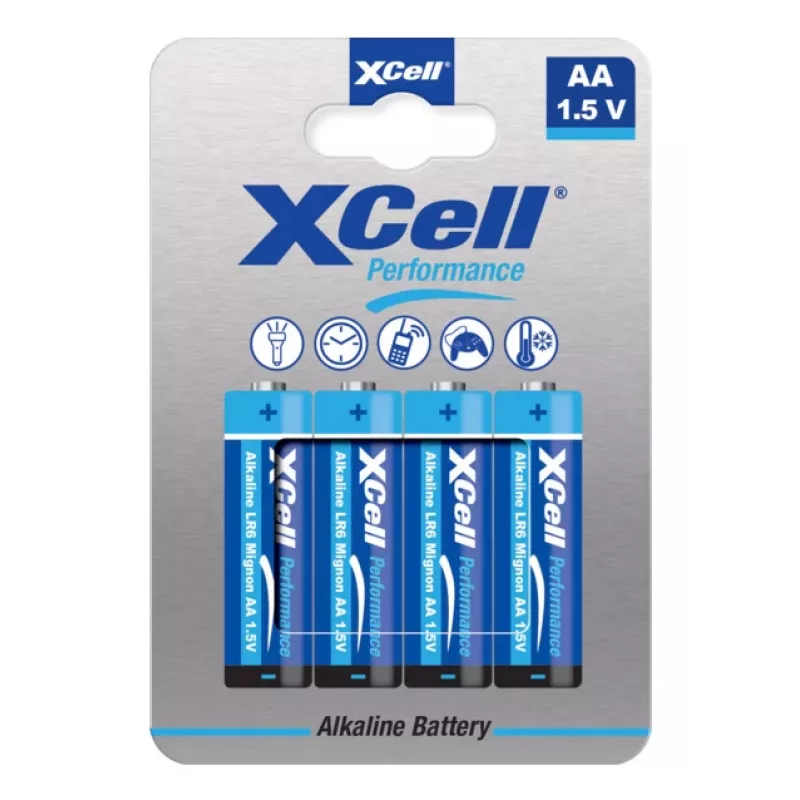 XCell Mignon AA alkalicko-mangánová batéria LR6 1,5V 136150