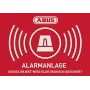 ABUS výstražná samolepka alarmu s logom 148 x 105 mm (1 kus) AU1422