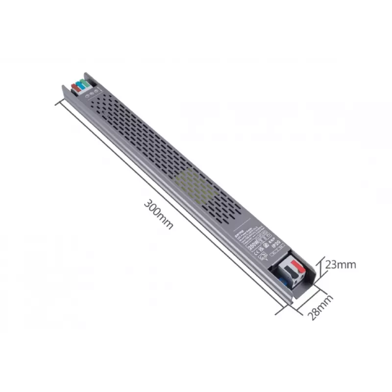 SYNERGY21 24V 200W Slim Line LED napájací zdroj S21-LED-026127