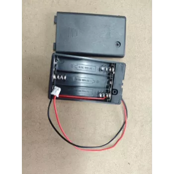 ALLNET 4duino 3x AAA držiak batérií s vypínačom a 2-pin JST konektorom (Ref. 727)